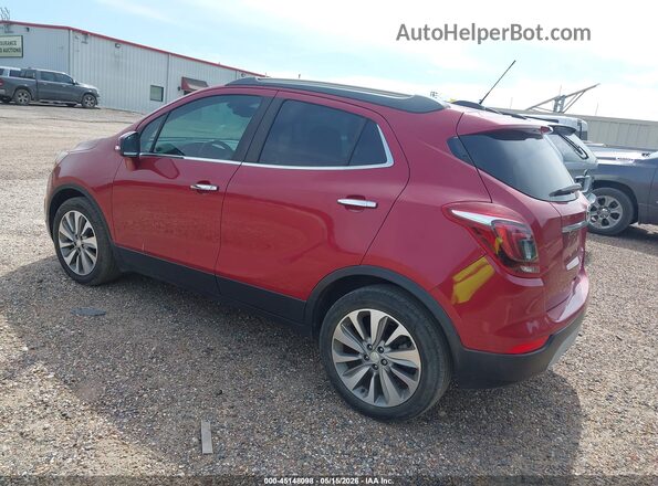 KL4CJASBXKB861363 2019 BUICK ENCORE Maroon Задня ліва чверть