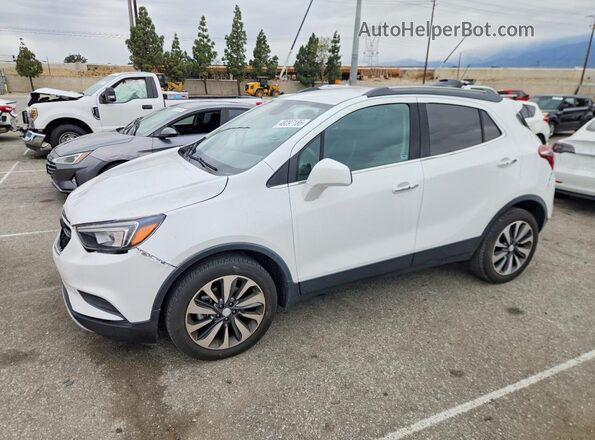 KL4CJASM2NB554985 2022 BUICK ENCORE Белый Передняя левая четверть