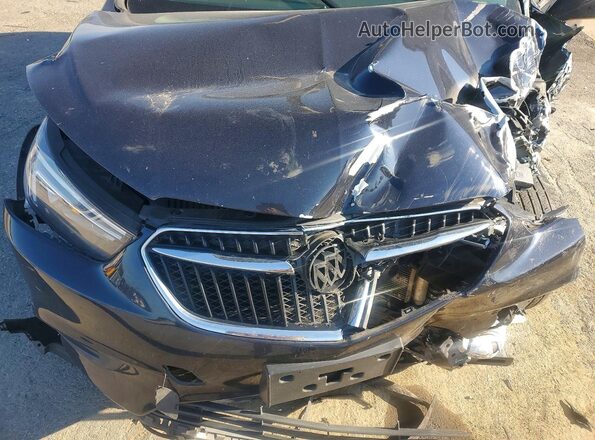 KL4CJASMXNB548223 2022 BUICK ENCORE Синий Вид задней части салона