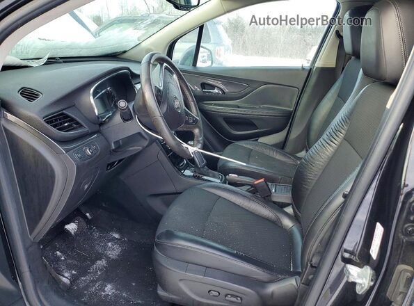 KL4CJBSB3HB039406 2017 BUICK ENCORE Черный Вид салона спереди
