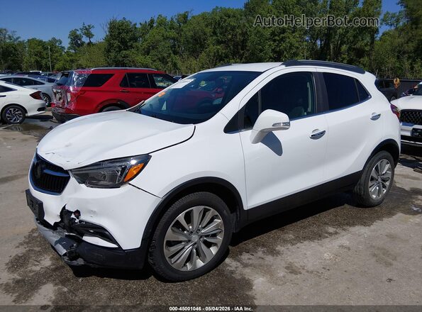 KL4CJBSB8HB024755 2017 BUICK ENCORE White Передня ліва чверть