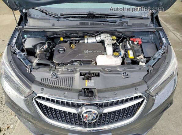 KL4CJBSM5JB579475 2018 BUICK ENCORE Серый Вид подкапотного пространства