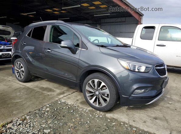 KL4CJBSM5JB579475 2018 BUICK ENCORE Серый Передняя правая четверть