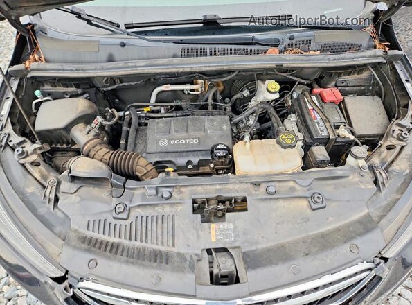 KL4CJCSB1HB187320 2017 BUICK ENCORE Black Vista del compartimento del motor