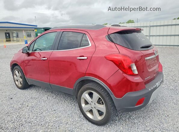 KL4CJCSB5GB620491 2016 BUICK ENCORE Бордовый Задняя левая четверть