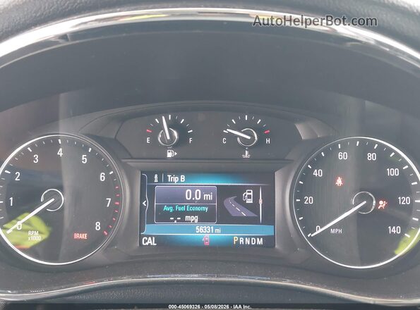 KL4CJCSB8LB070763 2020 BUICK ENCORE Серый Вид задних сидений