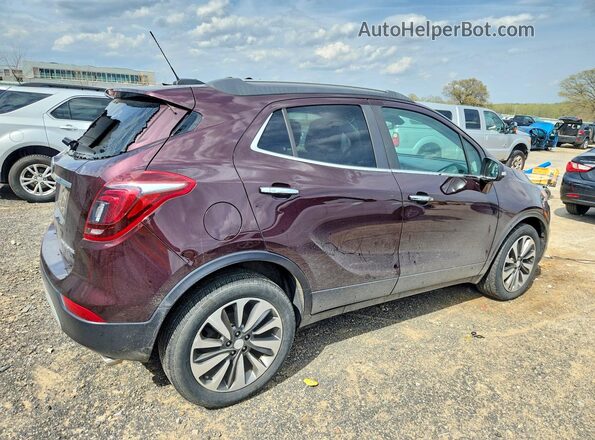 KL4CJCSB9HB219947 2017 BUICK ENCORE Бордовый Задняя правая четверть