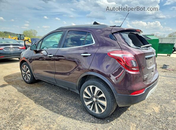 KL4CJCSB9HB219947 2017 BUICK ENCORE Бордовый Задняя левая четверть