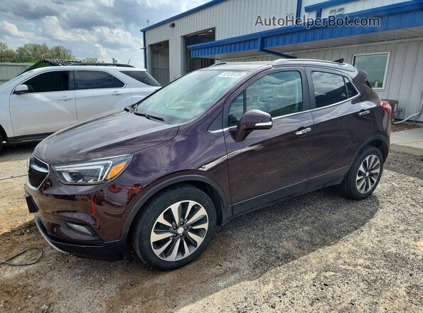 KL4CJCSB9HB219947 2017 BUICK ENCORE Бордовый Передняя левая четверть