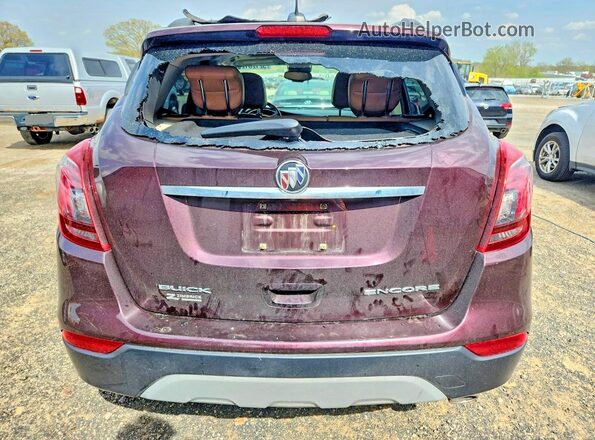 KL4CJCSB9HB219947 2017 BUICK ENCORE Бордовый Вид сзади