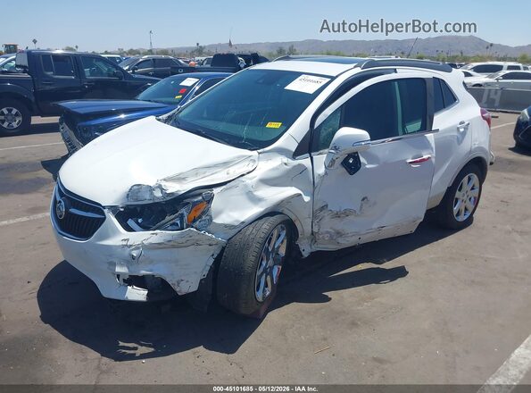 KL4CJCSB9LB020664 2020 BUICK ENCORE Белый Передняя левая четверть