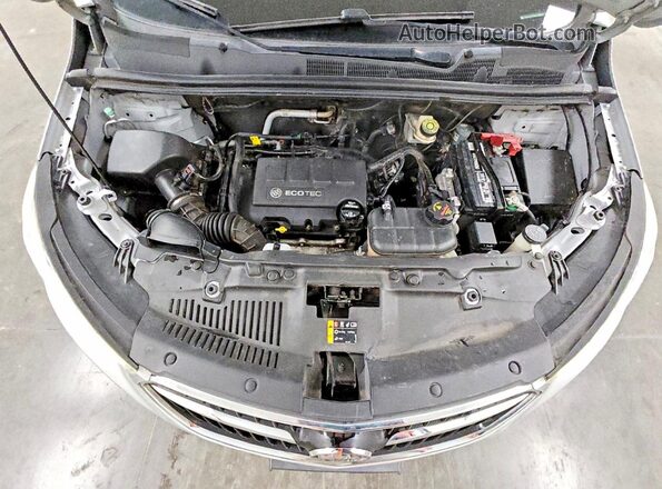 KL4CJCSBXJB524993 2018 BUICK ENCORE Silver Widok komory silnika