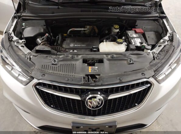 KL4CJCSBXJB645698 2018 BUICK ENCORE Серебряный Вид сзади
