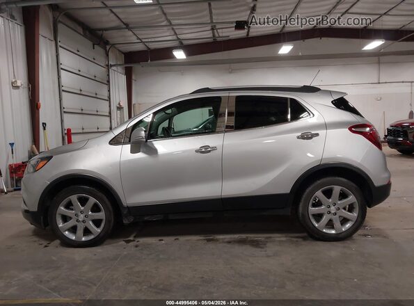 KL4CJCSBXJB645698 2018 BUICK ENCORE Серебряный Панорамный вид салона 360°
