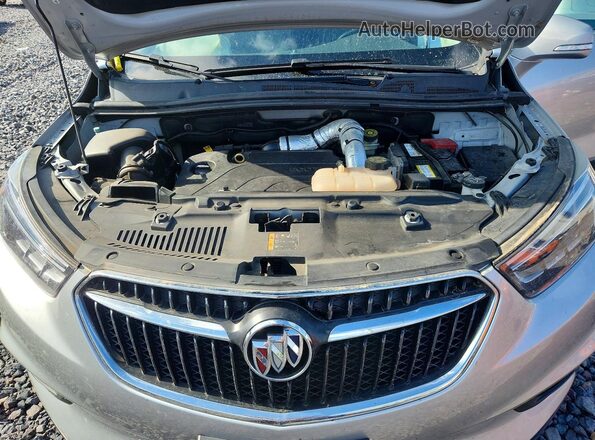 KL4CJCSM0KB808927 2019 BUICK ENCORE Silver Widok wnętrza z tyłu