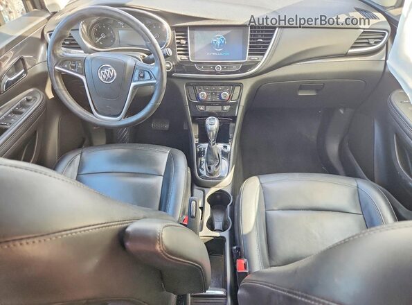 KL4CJCSM0KB808927 2019 BUICK ENCORE Silver Widok deski rozdzielczej