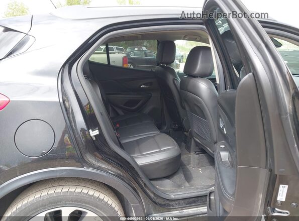 KL4CJCSM0KB873308 2019 BUICK ENCORE Black Widok naklejki z numerem VIN