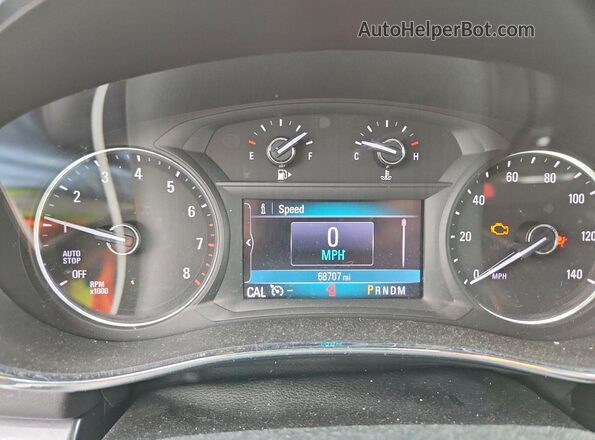 KL4CJCSM5KB759448 2019 BUICK ENCORE Gray Սարքավորումների վահանակի տեսք