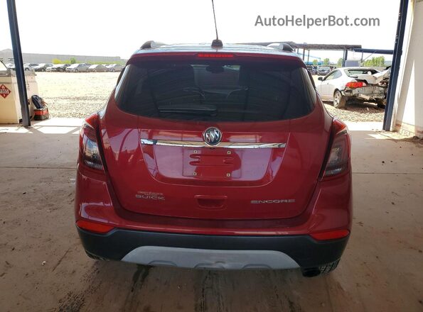 KL4CJCSM8HB090777 2017 BUICK ENCORE Maroon Հետևի տեսք