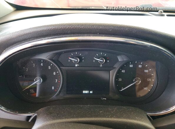 KL4CJCSM8HB090777 2017 BUICK ENCORE Maroon Սարքավորումների վահանակի տեսք