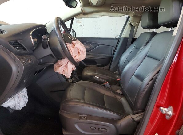 KL4CJCSM8HB090777 2017 BUICK ENCORE Maroon Սալոնի դիմացի տեսք