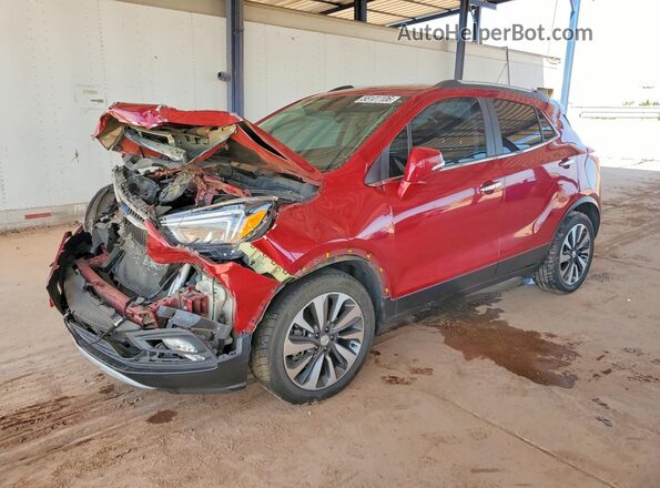 KL4CJCSM8HB090777 2017 BUICK ENCORE Maroon Առջևի ձախ երեք քառորդ տեսարան