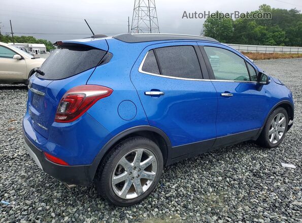 KL4CJDSB0HB105129 2017 BUICK ENCORE Синий Задняя правая четверть
