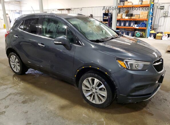 KL4CJESB1JB530726 2018 BUICK ENCORE Серый Передняя правая четверть