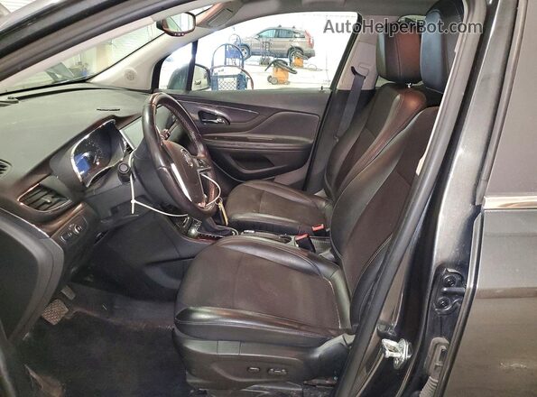 KL4CJESB1JB530726 2018 BUICK ENCORE Серый Вид салона спереди