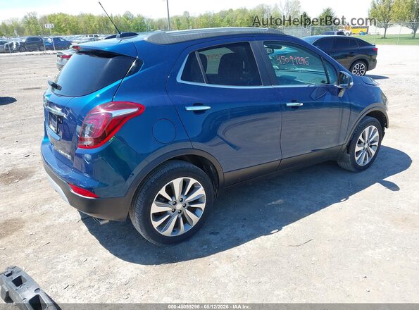 KL4CJESB1KB769503 2019 BUICK ENCORE Синий Задняя правая четверть