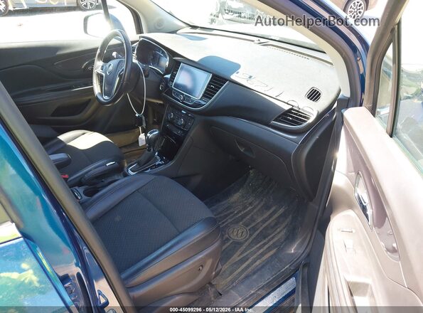 KL4CJESB1KB769503 2019 BUICK ENCORE Синий Вид салона спереди