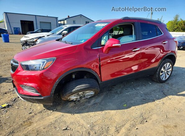 KL4CJESB1KB784647 2019 BUICK ENCORE Красный Передняя левая четверть