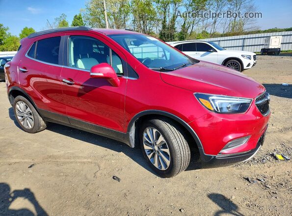 KL4CJESB1KB784647 2019 BUICK ENCORE Красный Передняя правая четверть