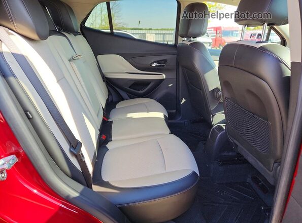 KL4CJESB1KB784647 2019 BUICK ENCORE Красный Вид задних сидений
