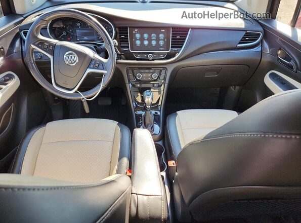 KL4CJESB1KB784647 2019 BUICK ENCORE Красный Вид панели приборов