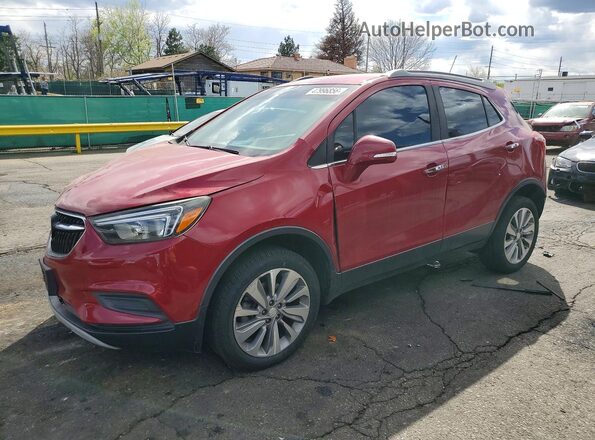 KL4CJESB2KB714008 2019 BUICK ENCORE Темно-бордовый Передняя левая четверть