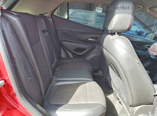 KL4CJESB2KB714008 2019 BUICK ENCORE Темно-бордовый Вид задней части салона