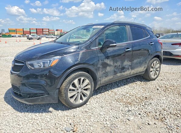 KL4CJESB2KB917108 2019 BUICK ENCORE Черный Передняя левая четверть