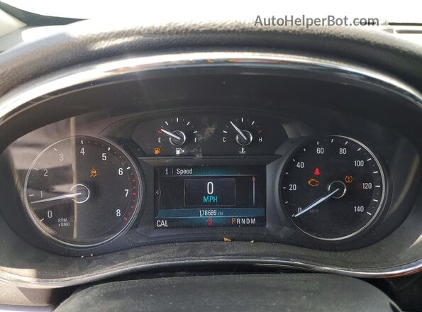 KL4CJESB2KB917108 2019 BUICK ENCORE Черный Вид щитка приборов