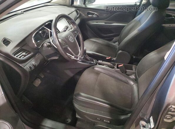 KL4CJESB2LB015527 2020 BUICK ENCORE Gray Widok wnętrza z przodu