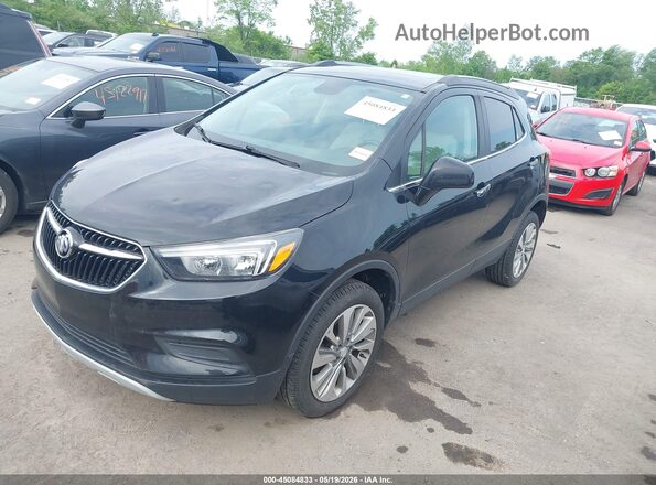 KL4CJESB2LB330151 2020 BUICK ENCORE Черный Передняя левая четверть