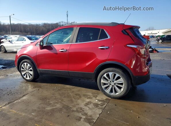 KL4CJESB3HB259727 2017 BUICK ENCORE Red Trasero izquierdo
