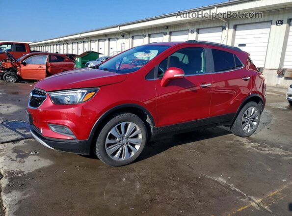 KL4CJESB3HB259727 2017 BUICK ENCORE Red Vista tres cuartos delantera izquierda