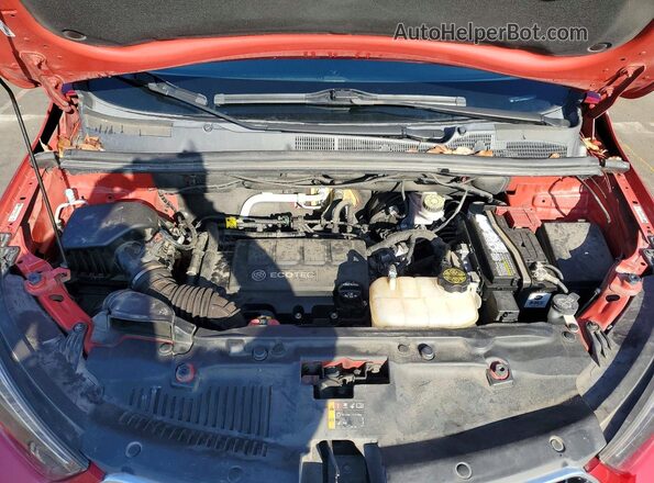 KL4CJESB3HB259727 2017 BUICK ENCORE Red Vista del compartimento del motor