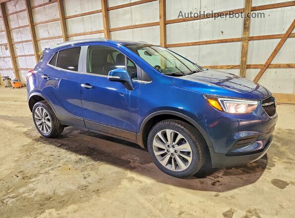 KL4CJESB3KB930725 2019 BUICK ENCORE Blue Delantero derecho