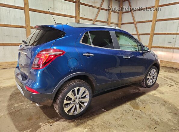 KL4CJESB3KB930725 2019 BUICK ENCORE Blue Trasero derecho