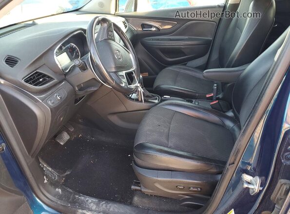 KL4CJESB3KB950313 2019 BUICK ENCORE Blue წინა სალონის ხედი