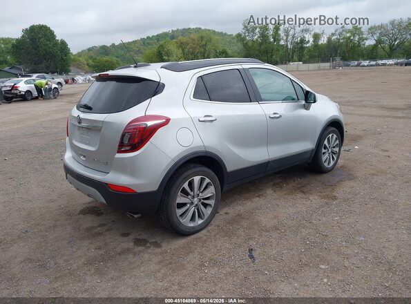 KL4CJESB4LB330989 2020 BUICK ENCORE Серебряный Задняя правая четверть