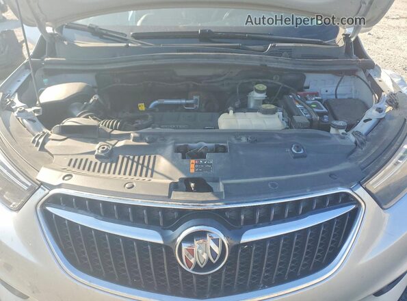 KL4CJESB7KB704543 2019 BUICK ENCORE Silver Vista del compartimento del motor