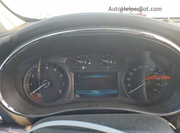 KL4CJESB7KB704543 2019 BUICK ENCORE Silver Vista del cuadro de instrumentos